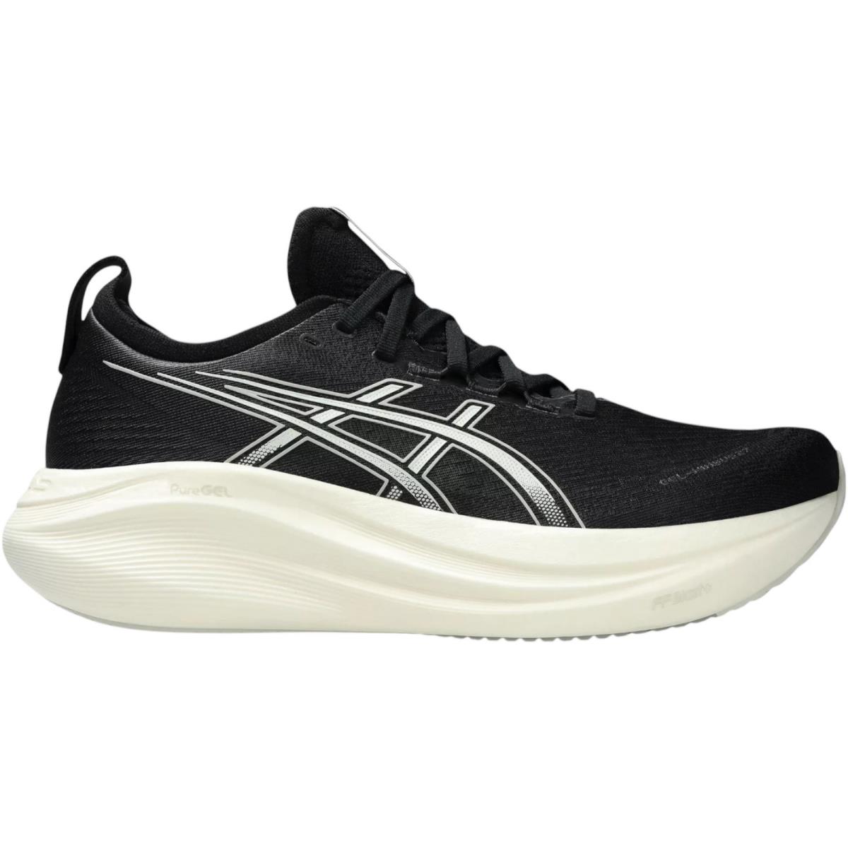 Asics Gel-nimbus 27 Men`s Running Shoes All Colors US Sizes 7-14 Black/Lake Grey