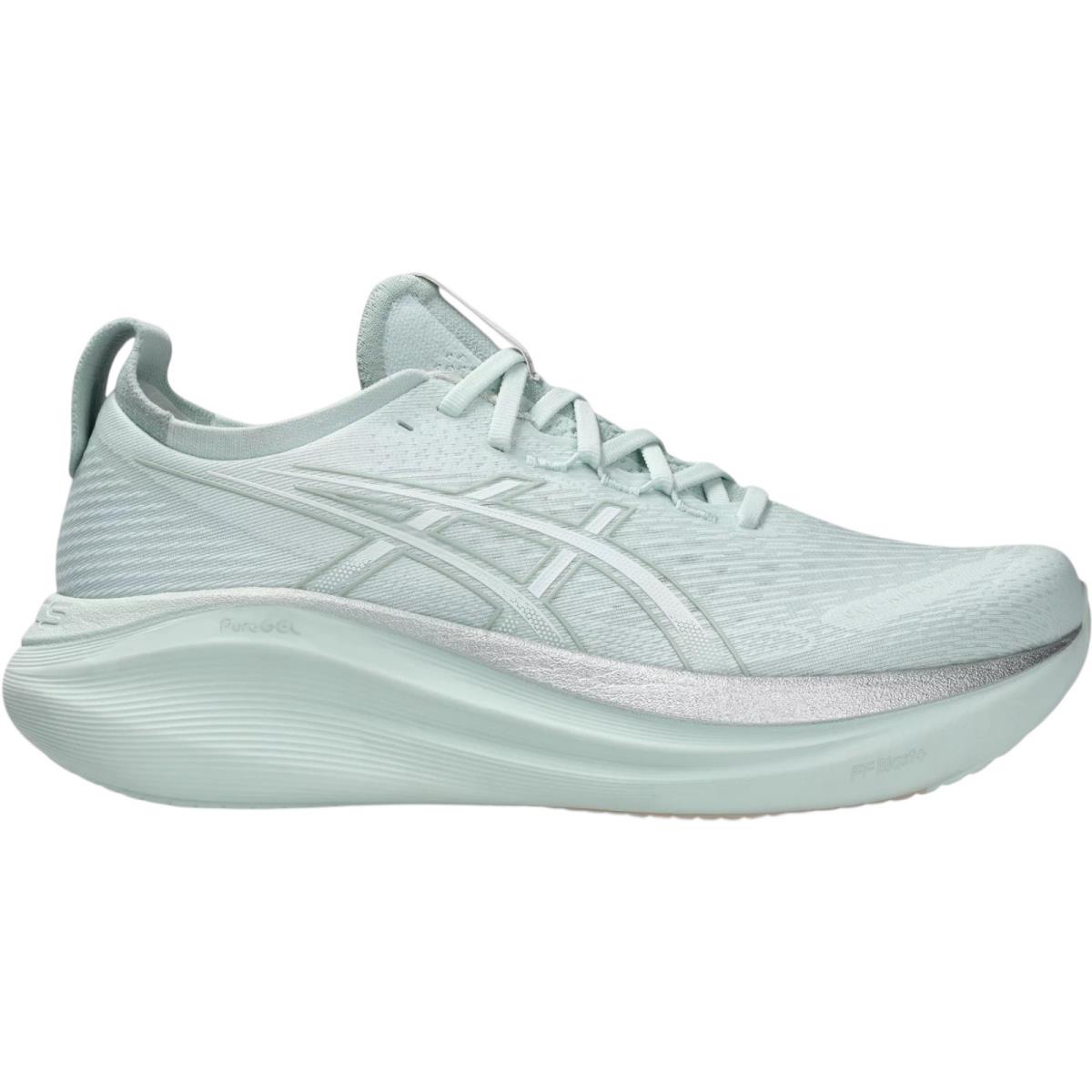 Asics Gel-nimbus 27 Men`s Running Shoes All Colors US Sizes 7-14 Pure Aqua/White