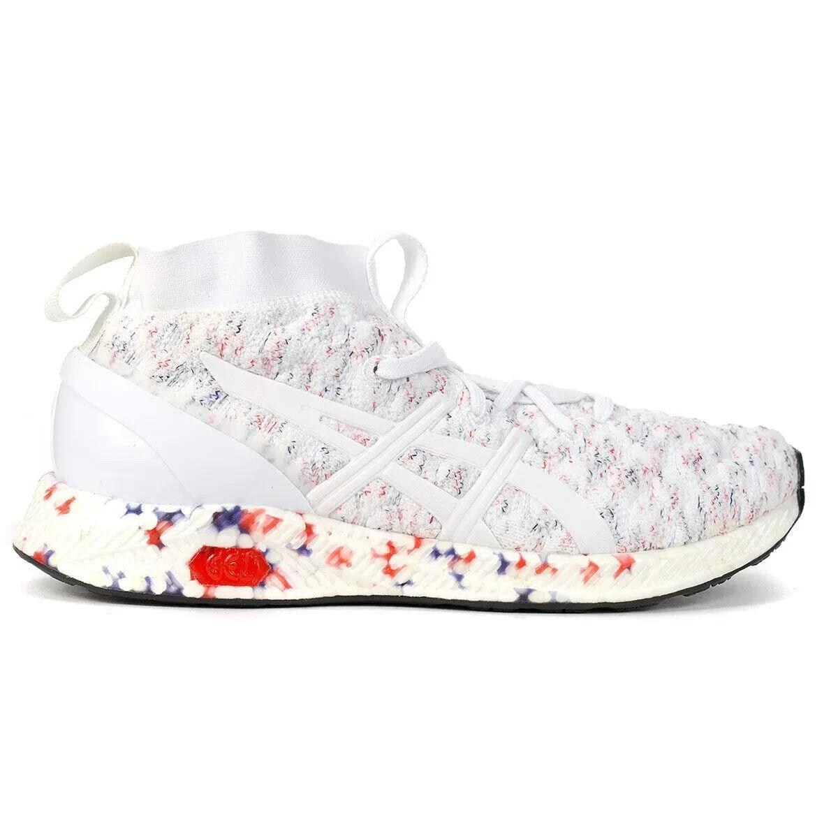 Asics Women`s Hypergel-kan White/fiery Red Running Shoes Size 5.5