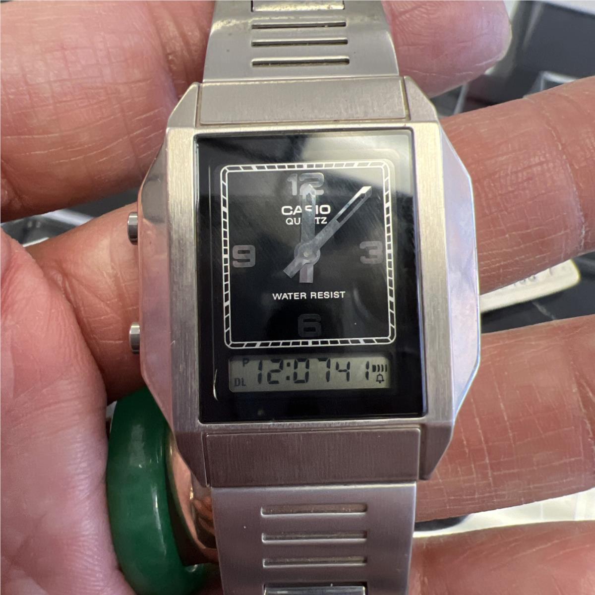Vintage Casio Digital/analogue Watch Mta - 2000 Excellent
