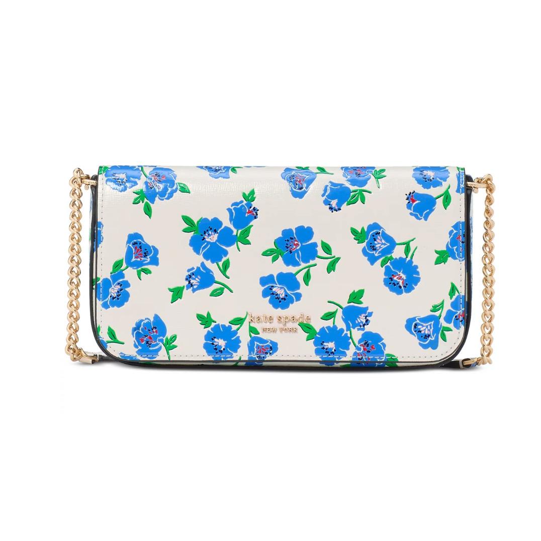 Kate Spade Women`s Devin Flap Chain Wallet Cream Multi