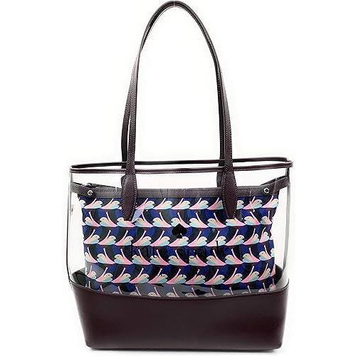 Kate Spade Women Bag Ash See-through Go Bird Tote WKRU6392-974