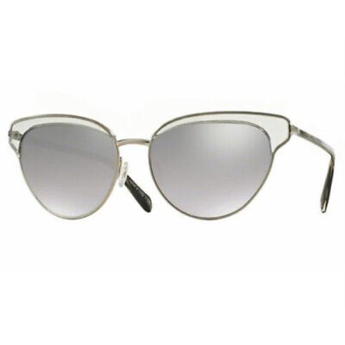 Oliver Peoples Josa 57-OV1187S-50636V Brushed Silver NO Case Sunglasses