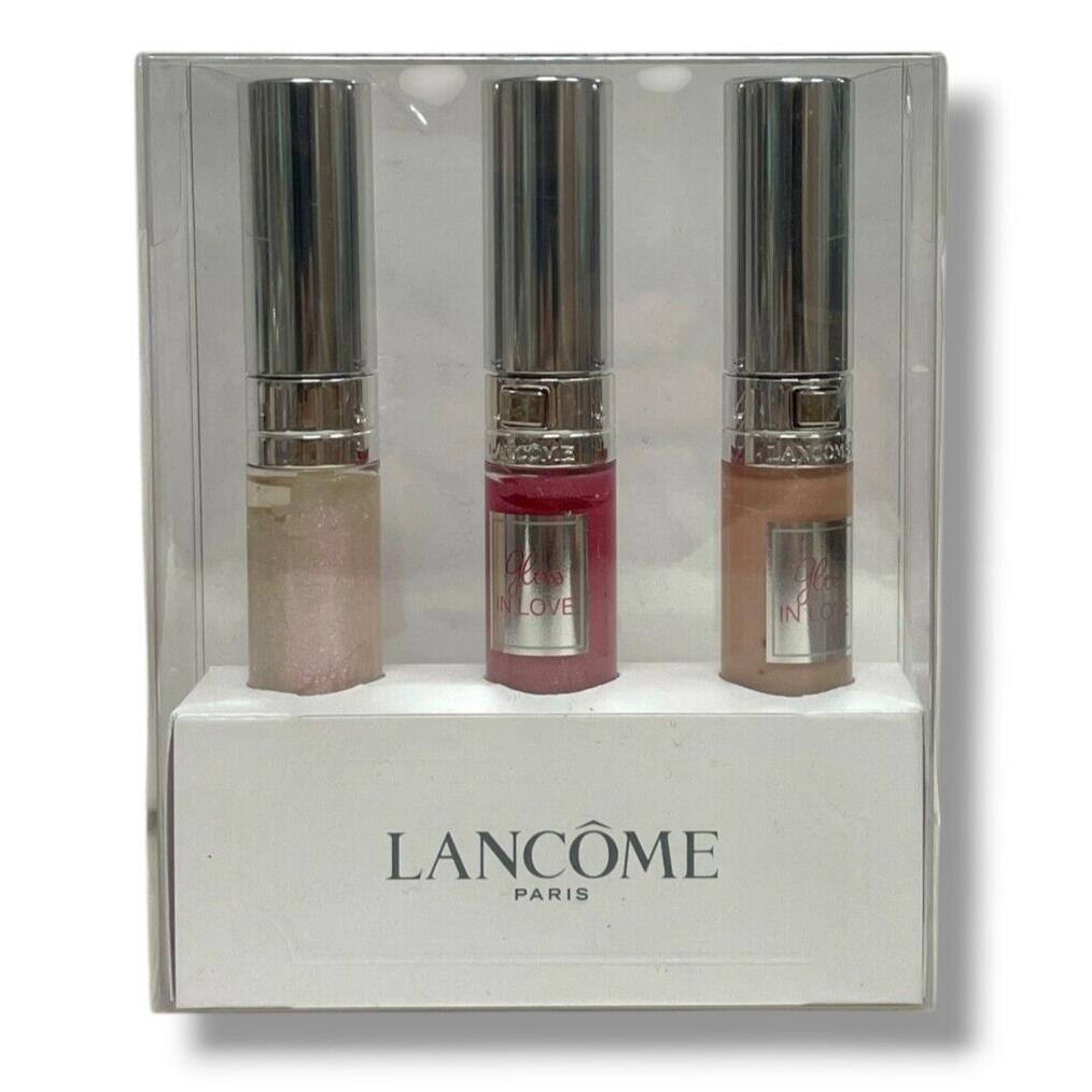Lancome La Petite Collection 3 Sparkling Lipglaze Cocooning Feel 3 x 0.2fl.oz