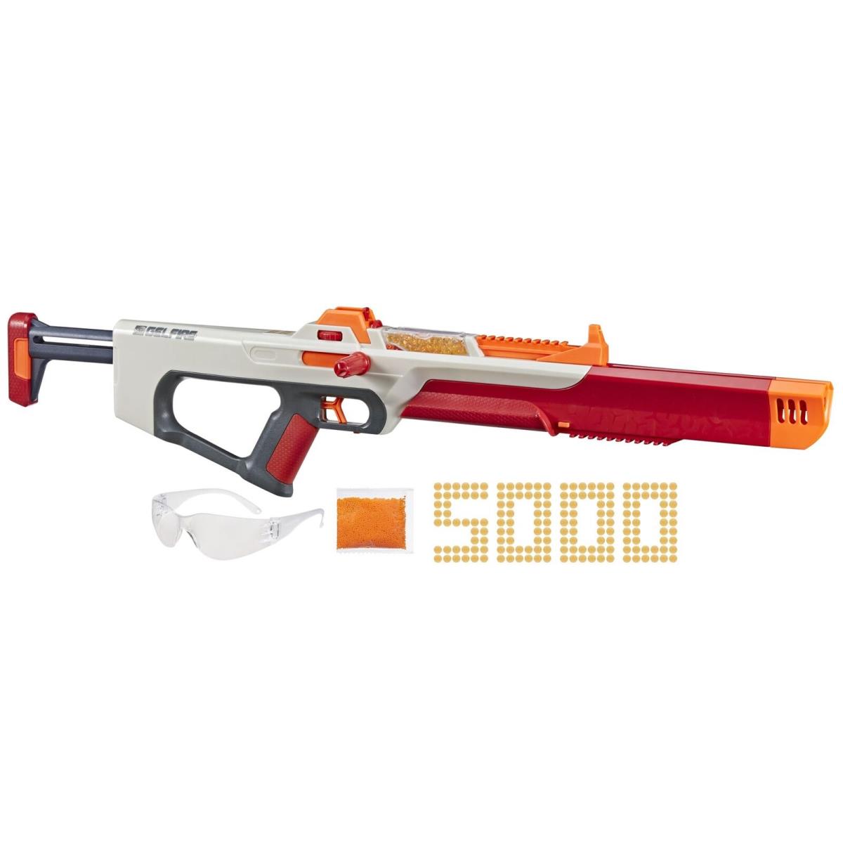 Nerf Pro Gelfire Ghost Bolt Action Blaster 5000 Gelfire Rounds Toy Gift