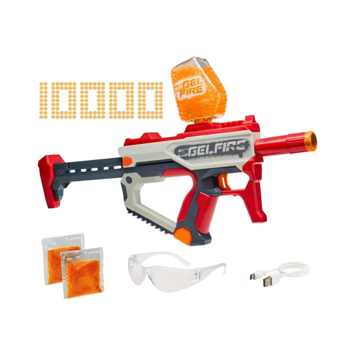 Hasbro Nerf Pro Gelfire Mythic Blaster Set W/rounds Charger Battery