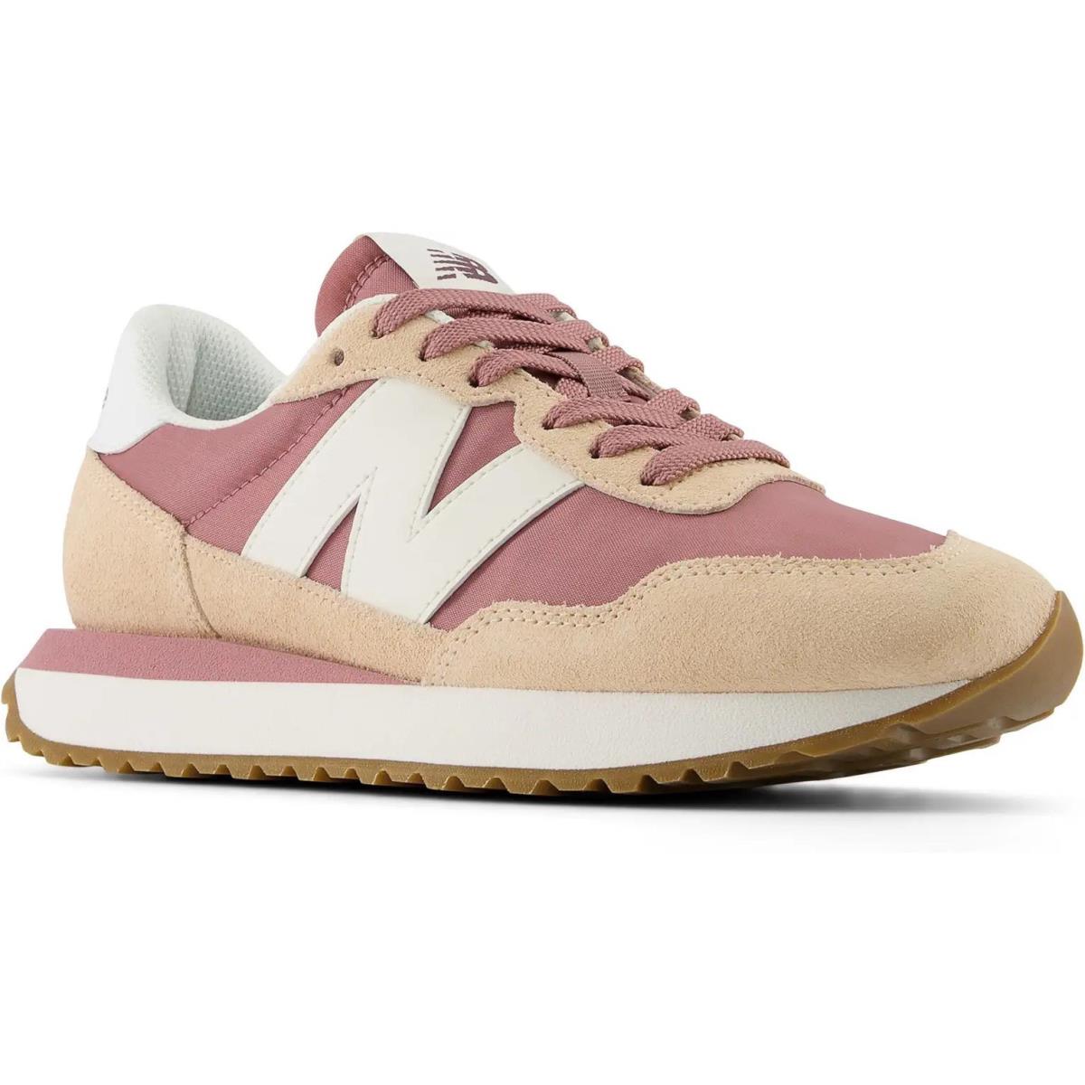 Size 9.5B Women - New Balance 237 Running Copper White WS237MSC T6