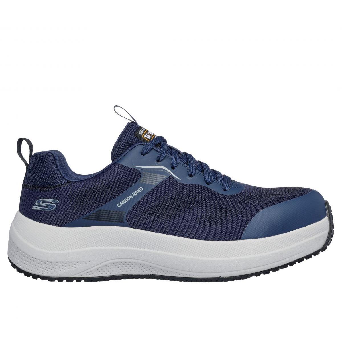 Skechers Men`s Work Transporter Iite Industrial Shoe Navy - Navy