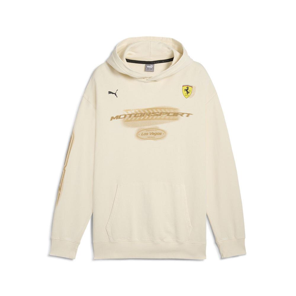 Puma Race Desert Sun Las Vegas Hoodie Mens White Casual Outerwear 63131813