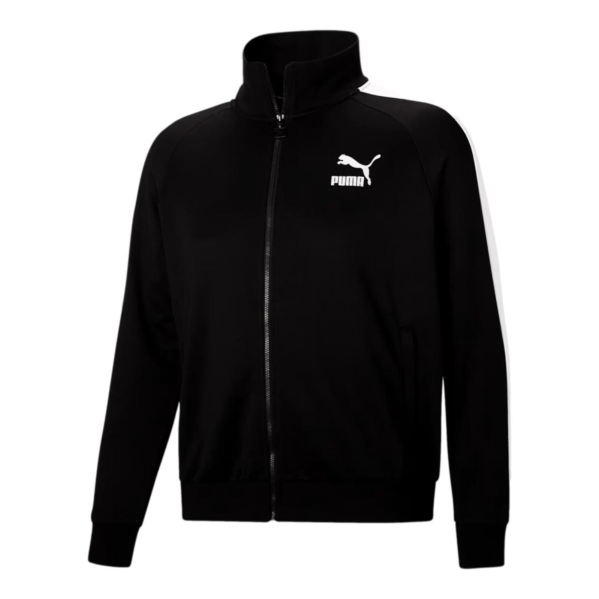 Puma Iconic T7 Track Jacket PT Puma Black-puma White 531836-01 Men`s Size L