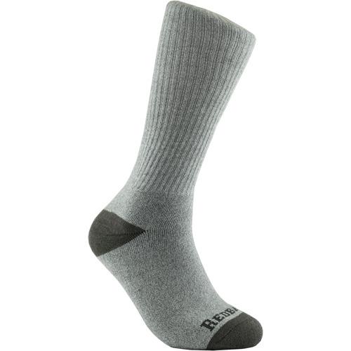 Redback Boots Light Grey Bamboo Viscose Socks Mens Large 5 Pairs Made Usa