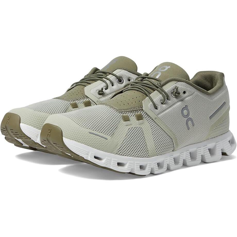 Men ON Running Cloud 5 Sneaker Shoes 59-97771 Chalk Grove
