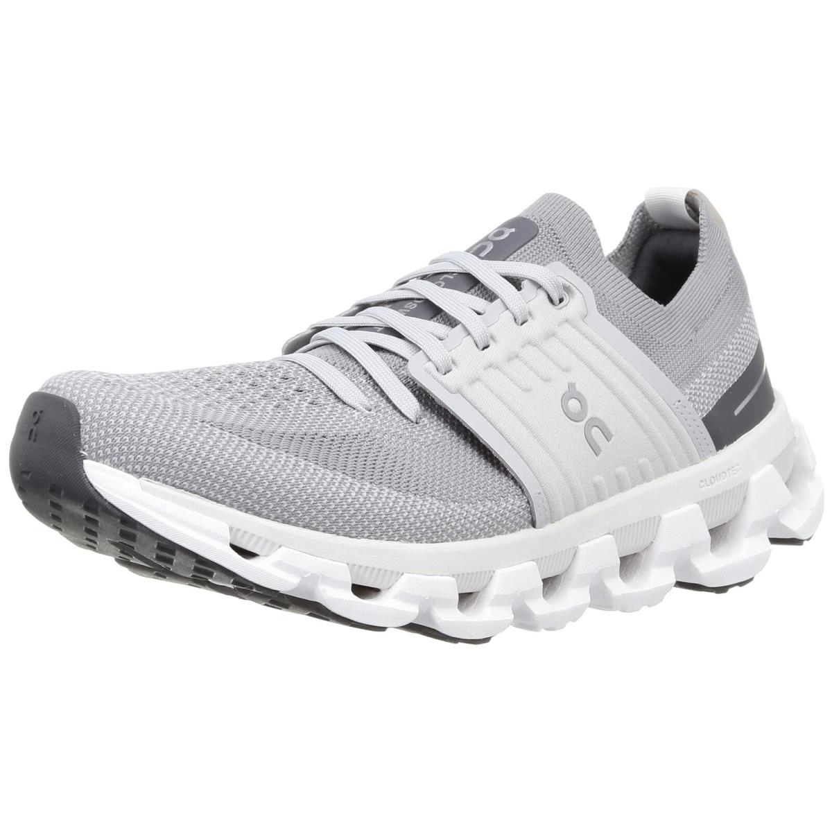 On Running Cloudswift 3 Men`s Running Shoes Alloy Glacier Grey US 9.5