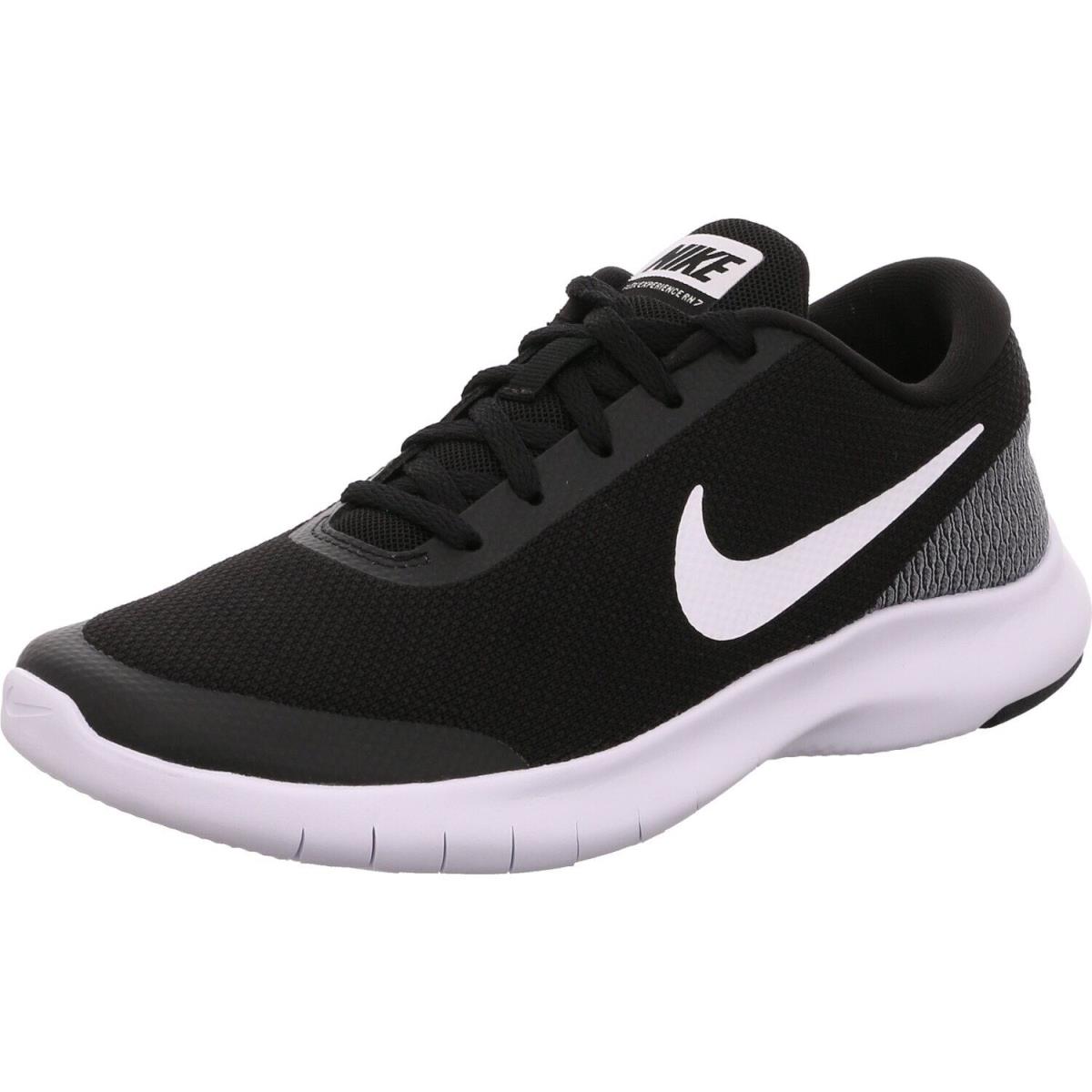 Nike Men`s Flex Experience RN 7 Running Shoe Black/white 9.5
