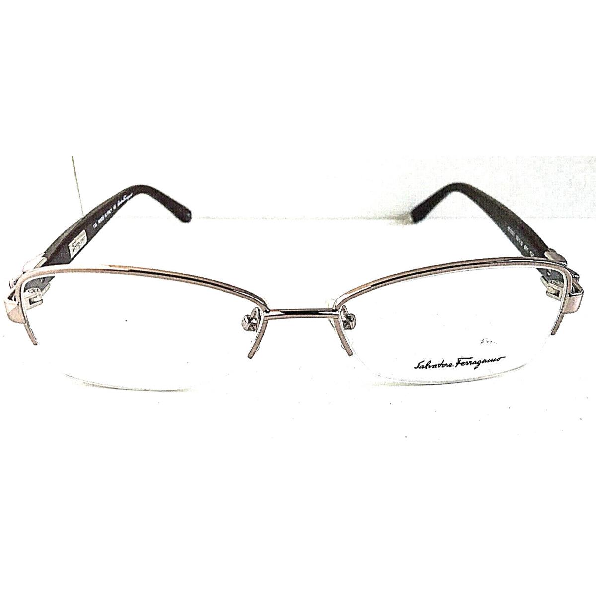 Salvatore Ferragamo SF 2101 F2101 601 53mm Semi-rimless Women`s Eyeglasses Frame