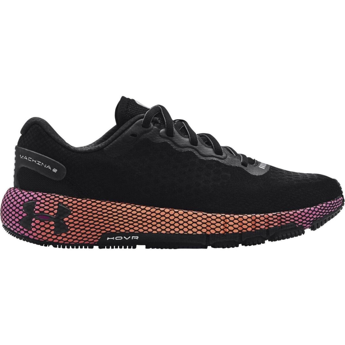 Under Armour Hovr Machina 2 Colorshift Women`s Size 11 Black Punch 3024743 001