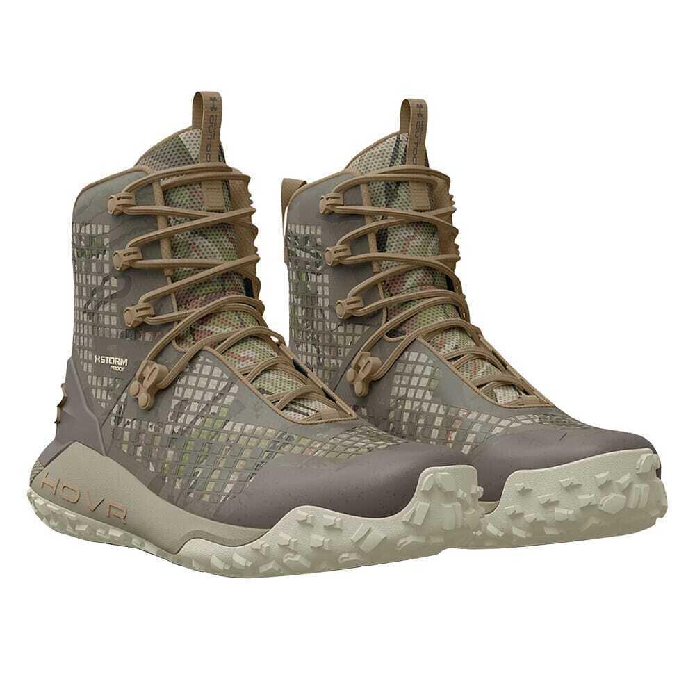 Under Armour Whitetail Hovr Dawn 2.0 Waterproof Boots Camo Sz 13 3025573-900007