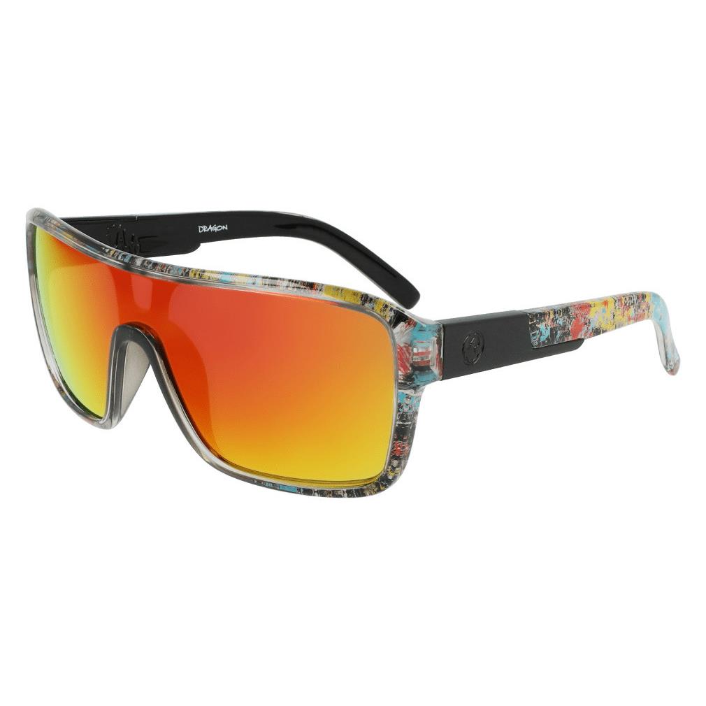 Dragon Alliance Remix Ll Ion Bryan Iguchi Framed Lumalens Red Ion Lens Sunglasse