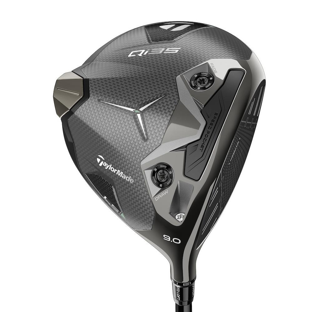 Taylormade Golf LH Qi35 LS Driver 10.5 Stiff Flex Kaili Blue Darkwave CB