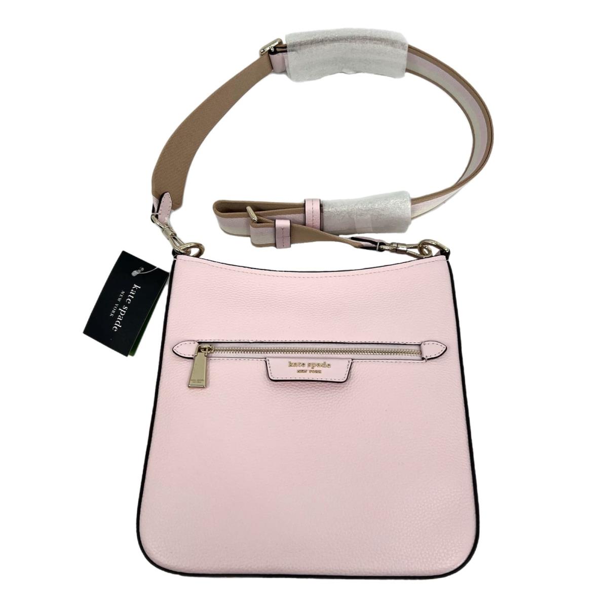 Kate Spade Pink Hudson Pebbled Leather Crossbody