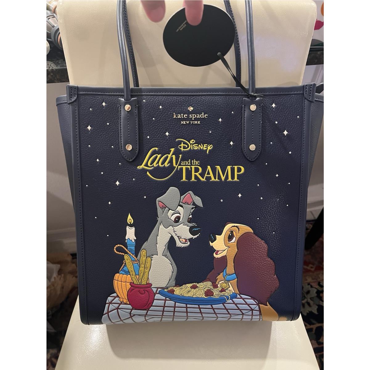 Lady and The Tramp Kate Spade Leather Large Tote