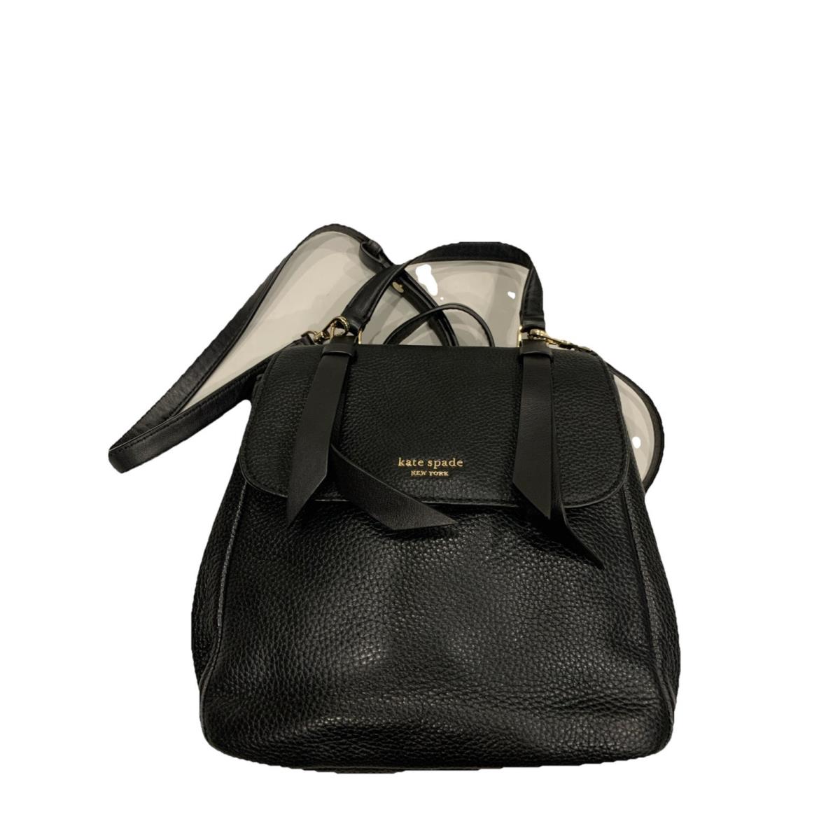 Kate Spade Women`s Black Lake Medium Backpack PXRUA782