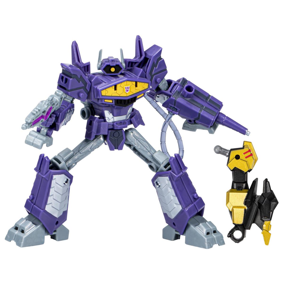 Toys Earthspark Deluxe Class Shockwave Action Figure 5-Inch Robot Toys For