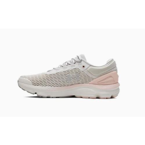 Under Armour 30212145-102 Charged Intake 3 Shoes Size 12 WMN/10.5 Men - White/Coral