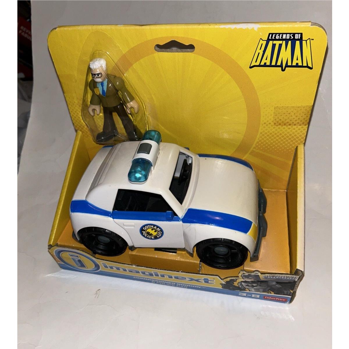 Imaginext DC Super Friends Commissioner Gordon Police Car with Bonus