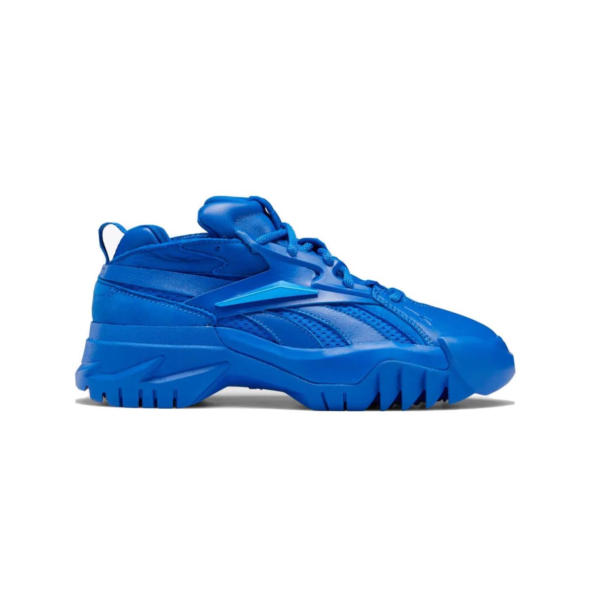 Womens Reebok Club C Cardi B V2 Leather Casual Shoes Size 6.5 Vital Blue GY7214 - Blue