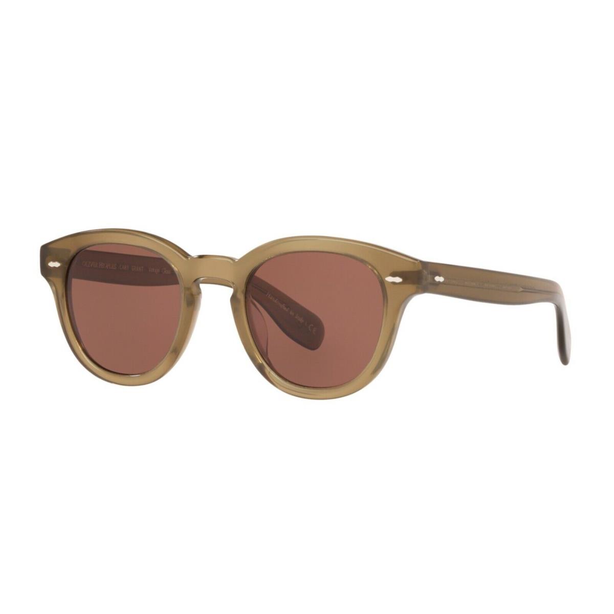 Oliver Peoples Cary Grant Sun OV 5413SU Dusty Olive/rosewood 48mm Sunglasses