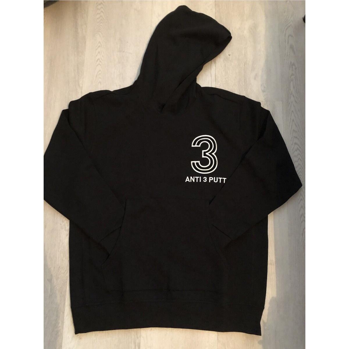 Adidas Anti 3-putt Hoodie IB1963 Adicross Golf Black Men sz XL