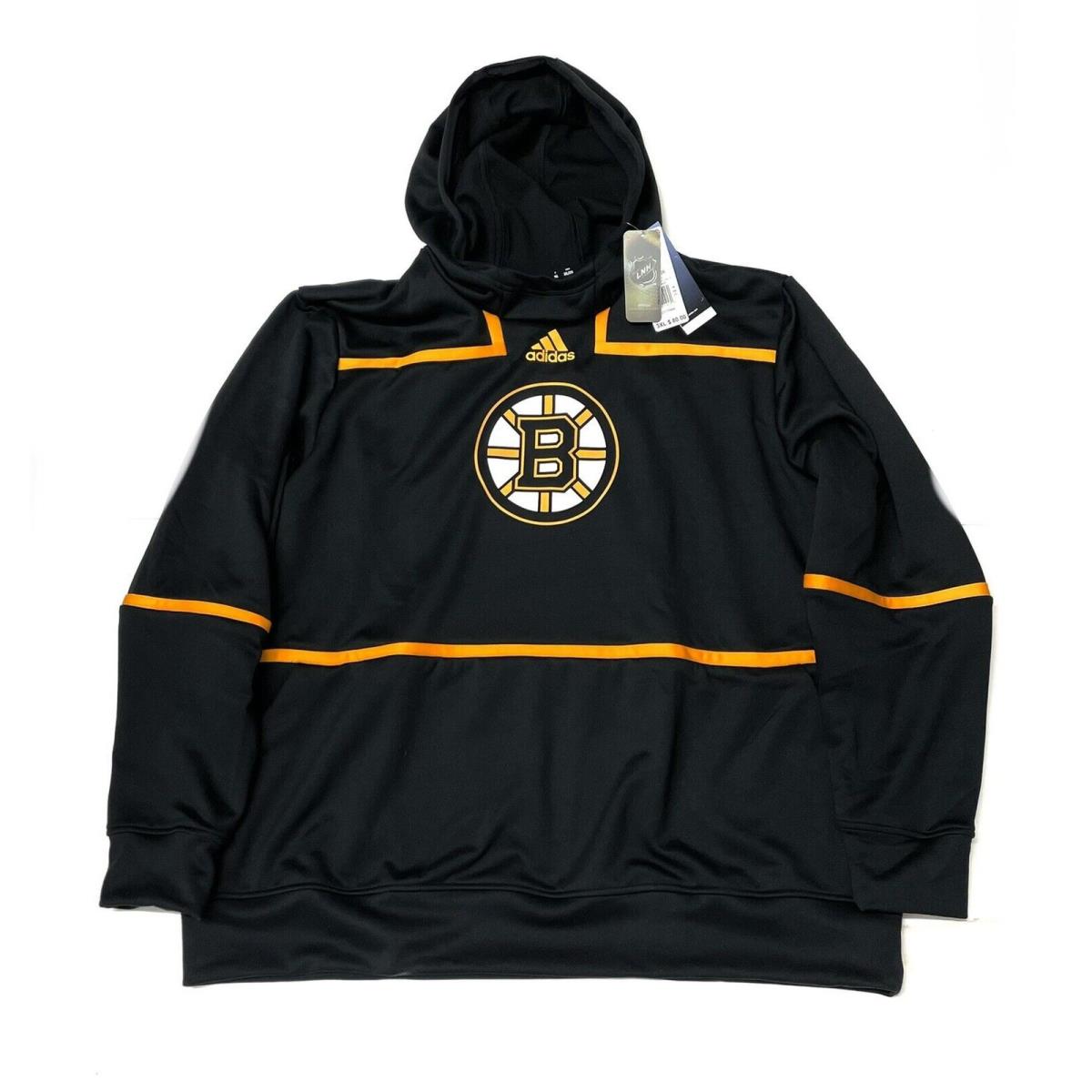 Boston Bruins Hoodie Size 3XL Pullover Black Under The Lights GH5427 Adidas Nhl