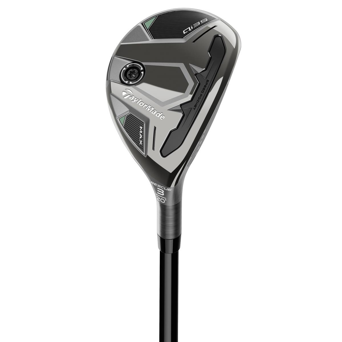 Taylormade Golf Club Qi35 Max Rescue 23 4H Hybrid Stiff Graphite