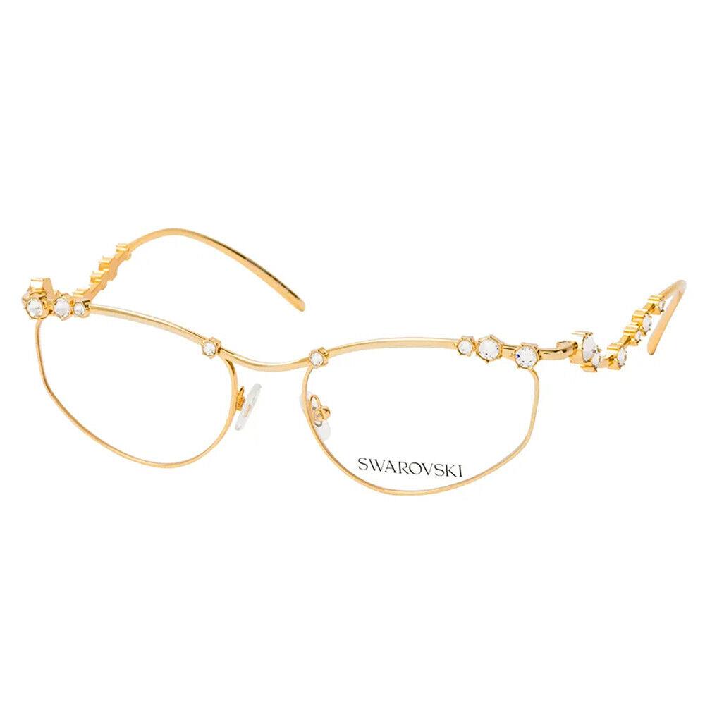 Swarovski SK 1015 4004 Gold Metal Irregular Eyeglasses 55mm