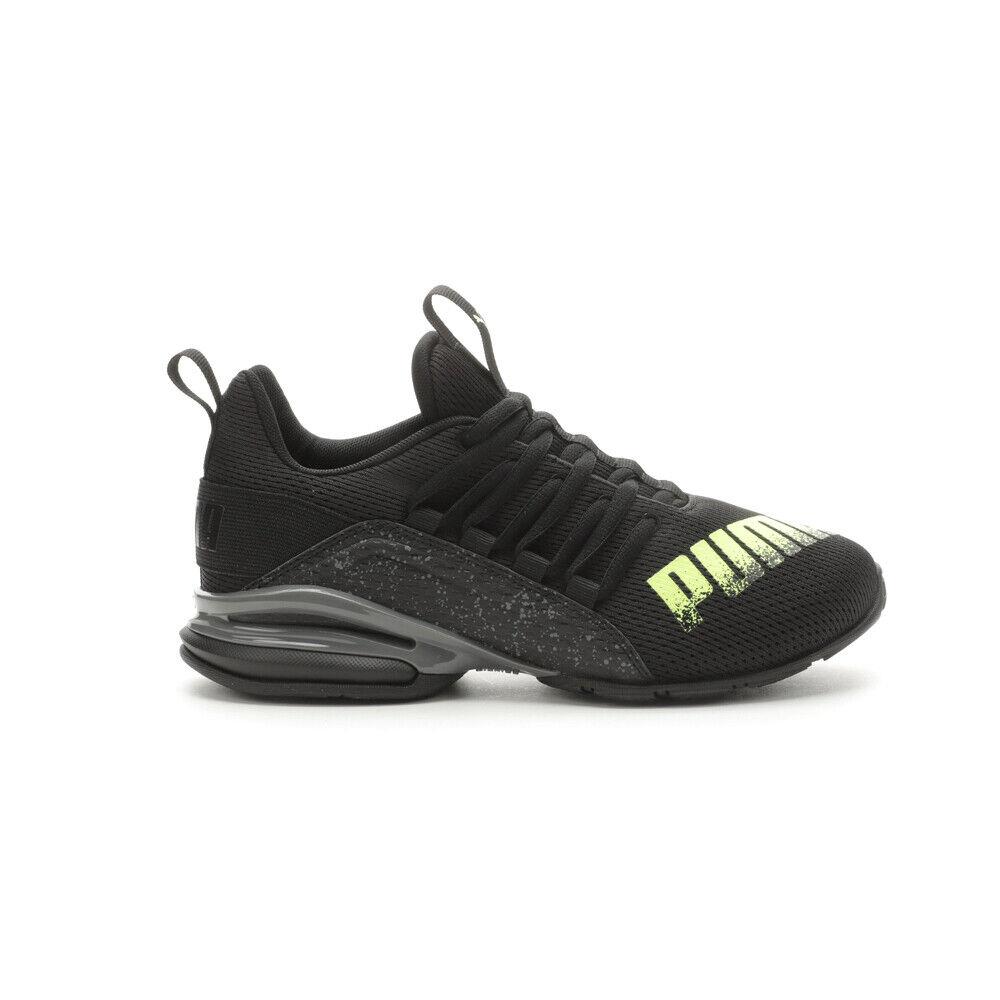 Puma Axelion Trail 2 Lace Up Youth Boys Black Sneakers Casual Shoes 39178801