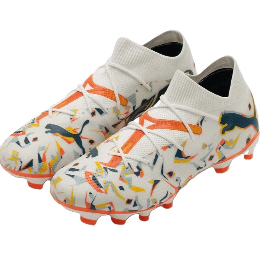 Puma Men`s Future 7 Match Creativity Fg/ag Soccer Cleats Beige/multi 107845-01 i