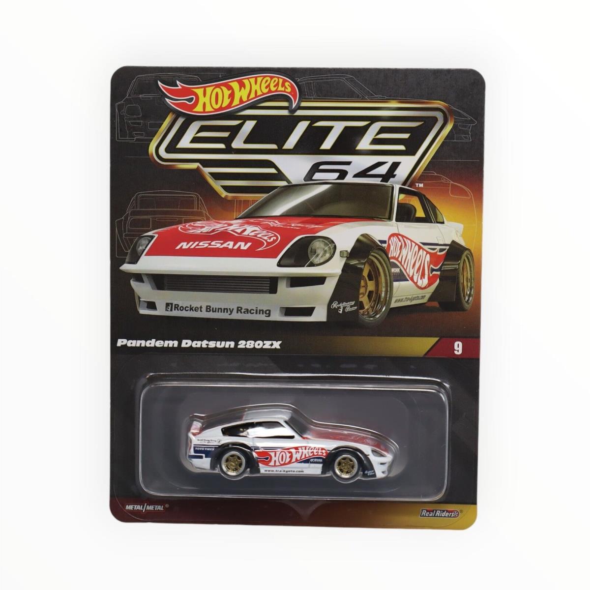 Hot Wheels Pandem Datsun 280ZX 9 - 2024 Elite 64 A