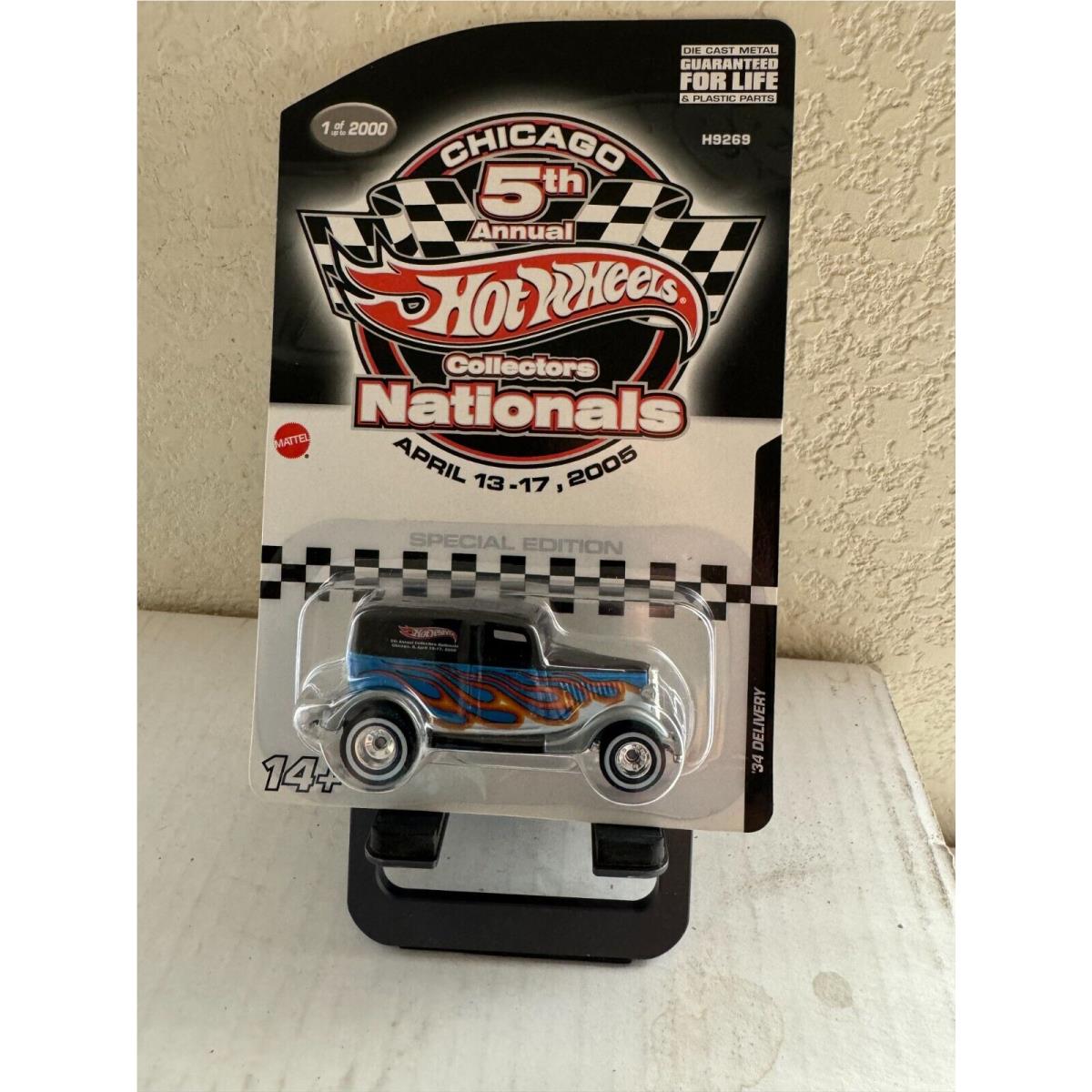2005 Hot Wheels 5th Collectors Nationals Souvenir Car `34 Ford Delivery P21