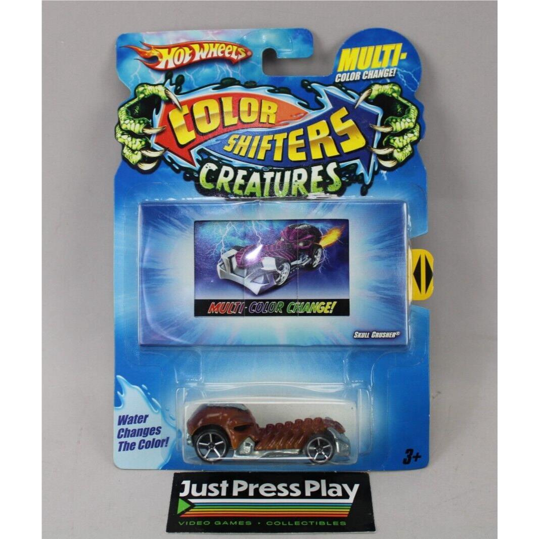 Hot Wheels Color Shifters Creatures Skull Crusher Multi-color Change Car Moc