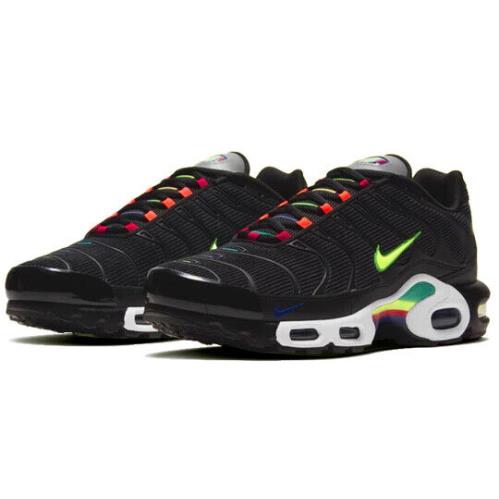 Nike Air Max Plus DA5561-001 Mens Black/white Low Top Running Sneaker Shoes A019
