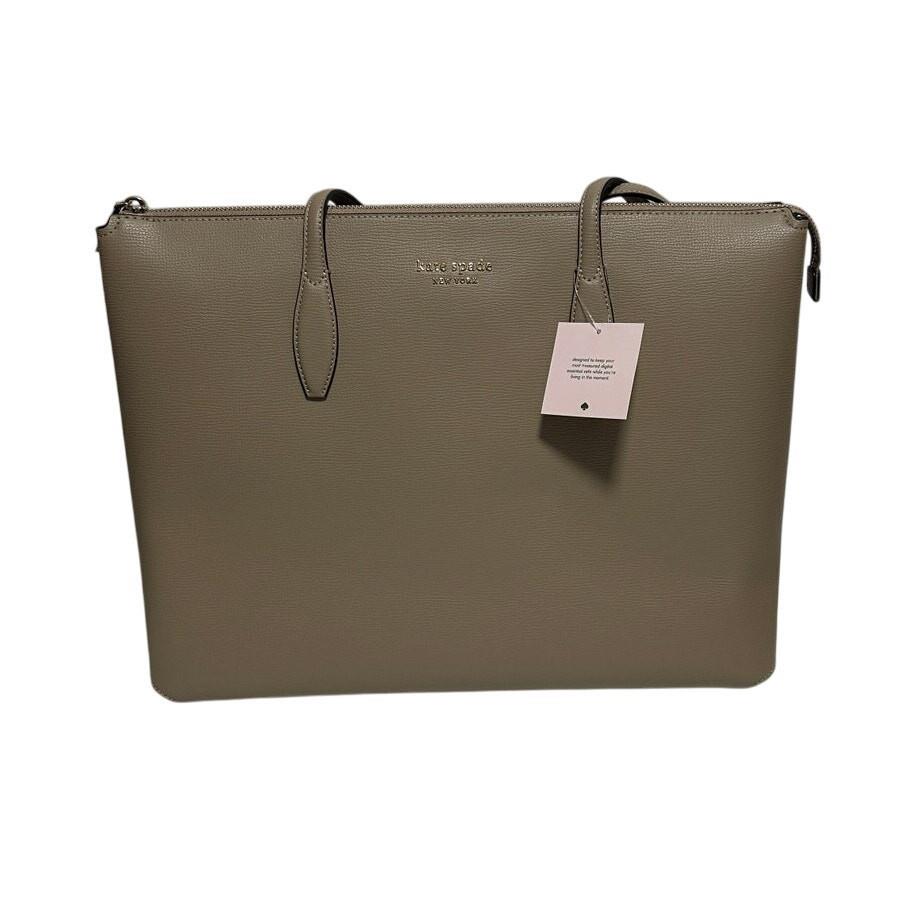 Kate Spade All Day Large Zip-top Tote Bag in Timeless Taupe