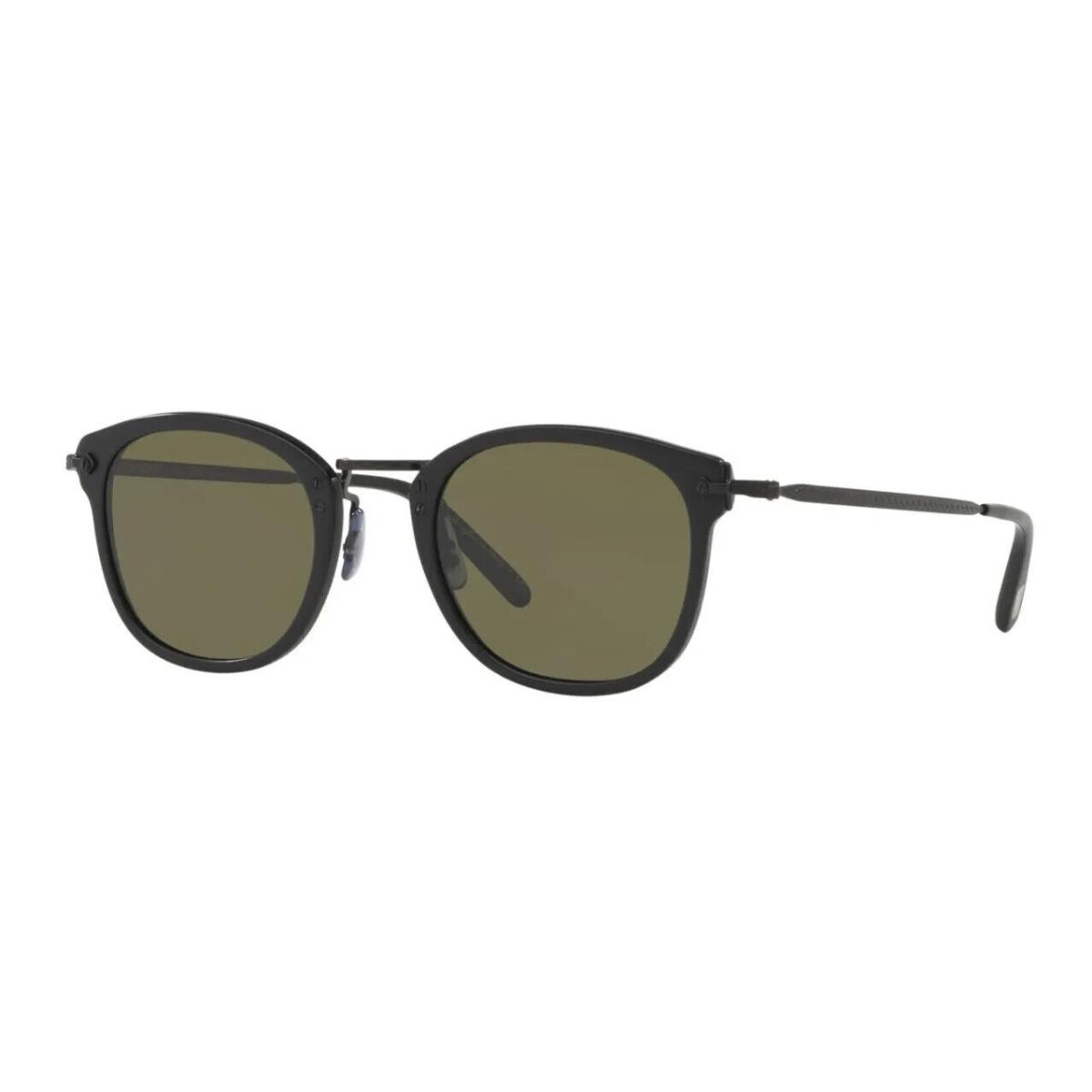 Oliver Peoples OP-506 Sun OV5350S 146552 Semi Matte Black/G-15 Green Sunglasses