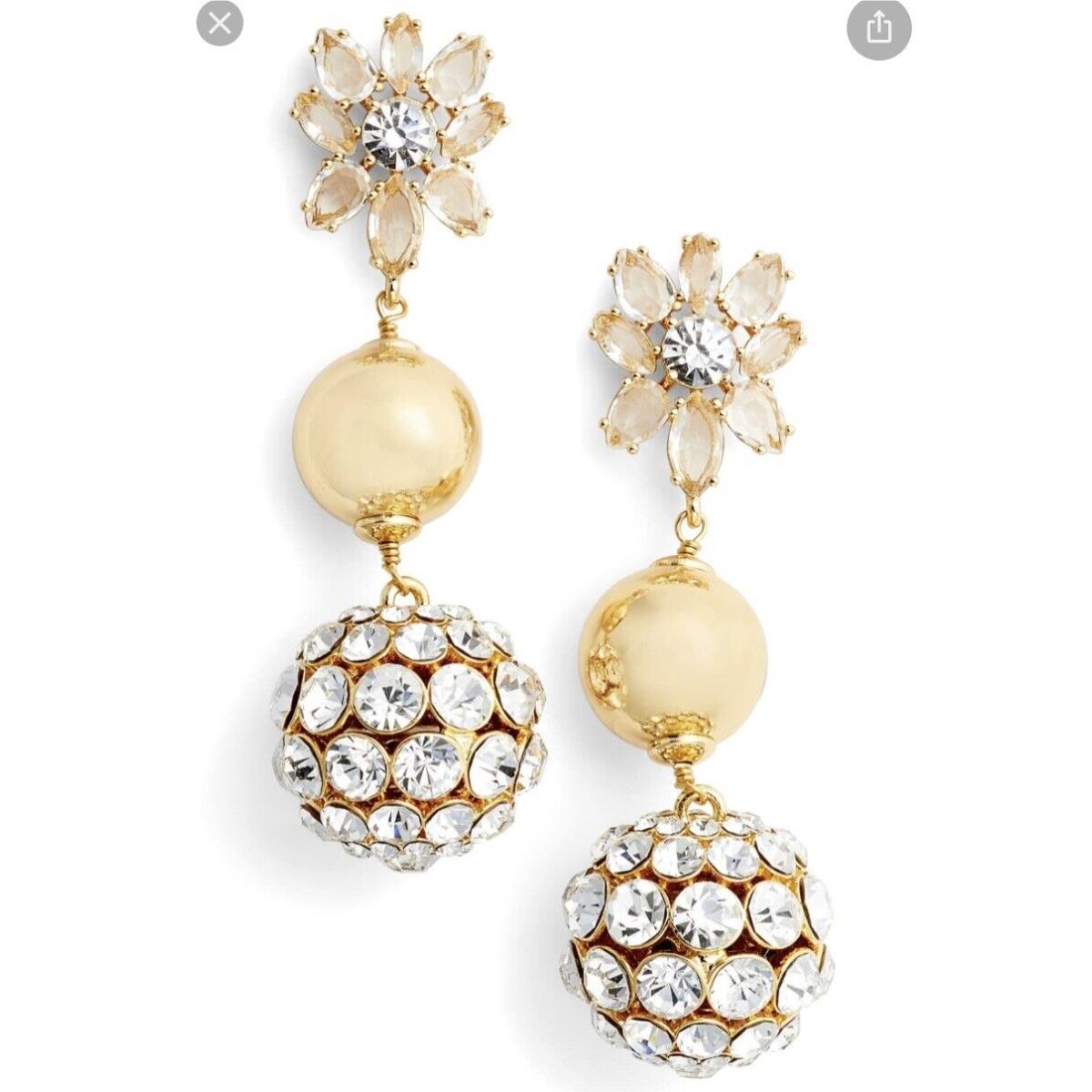 Kate Spade Drop Light The Room Large Ball Drop Earrings ks30
