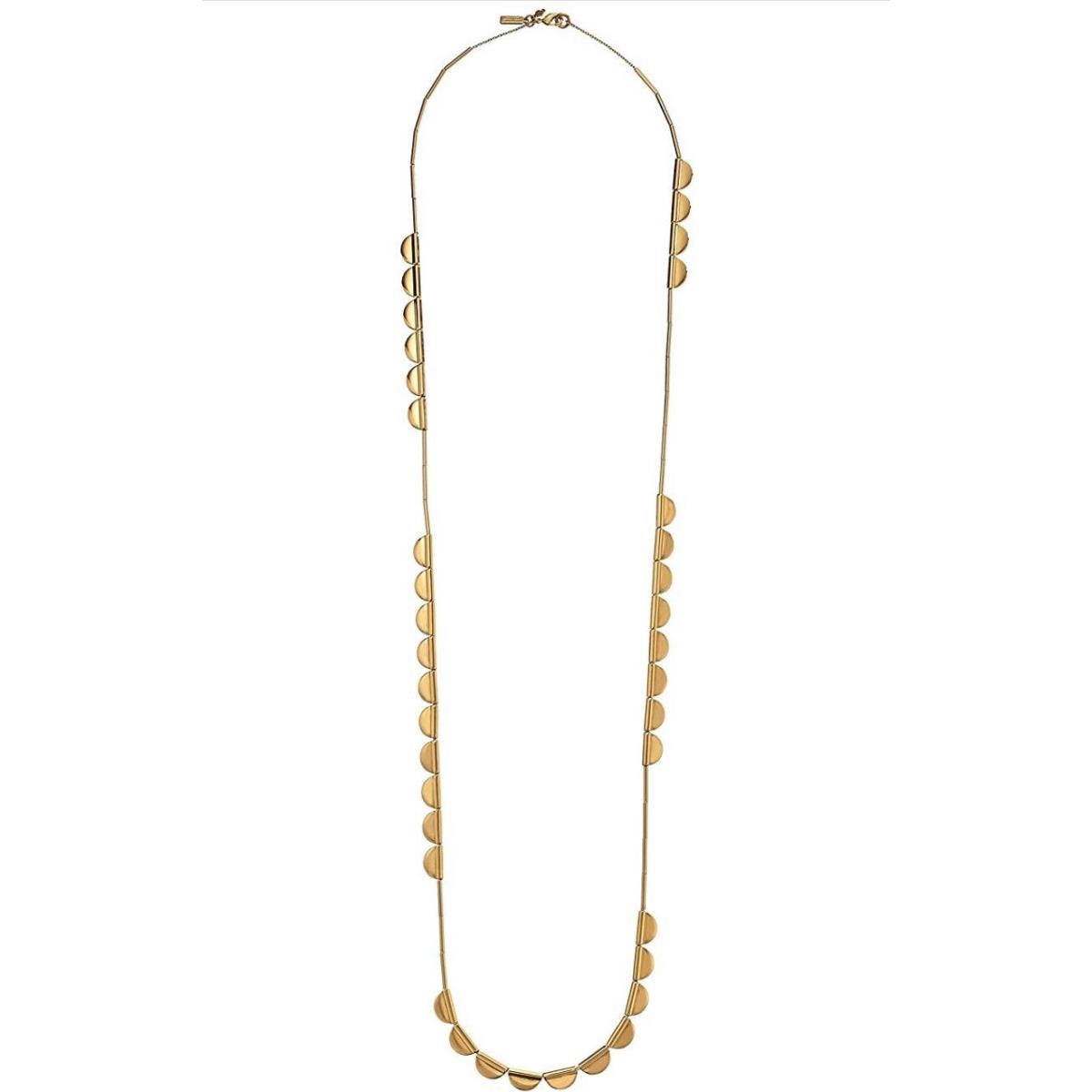 Kate Spade Gold Tone Wrap Long Necklace 144a