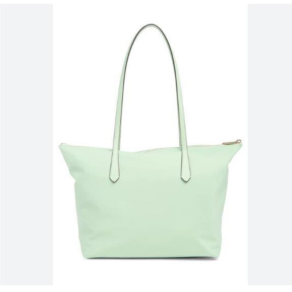 Kate Spade New York Kitt Large Tote Bag Shoulder Bag Blue Glow KC455 Pistachio