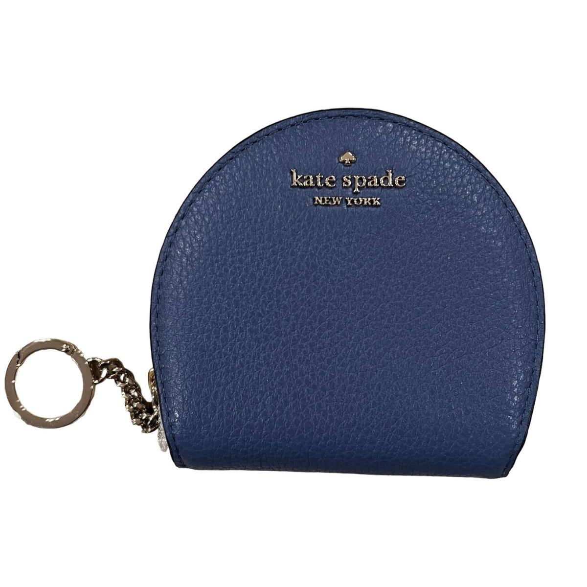 Kate Spade Consuella Blue Rima Leather Wristlet/wallet