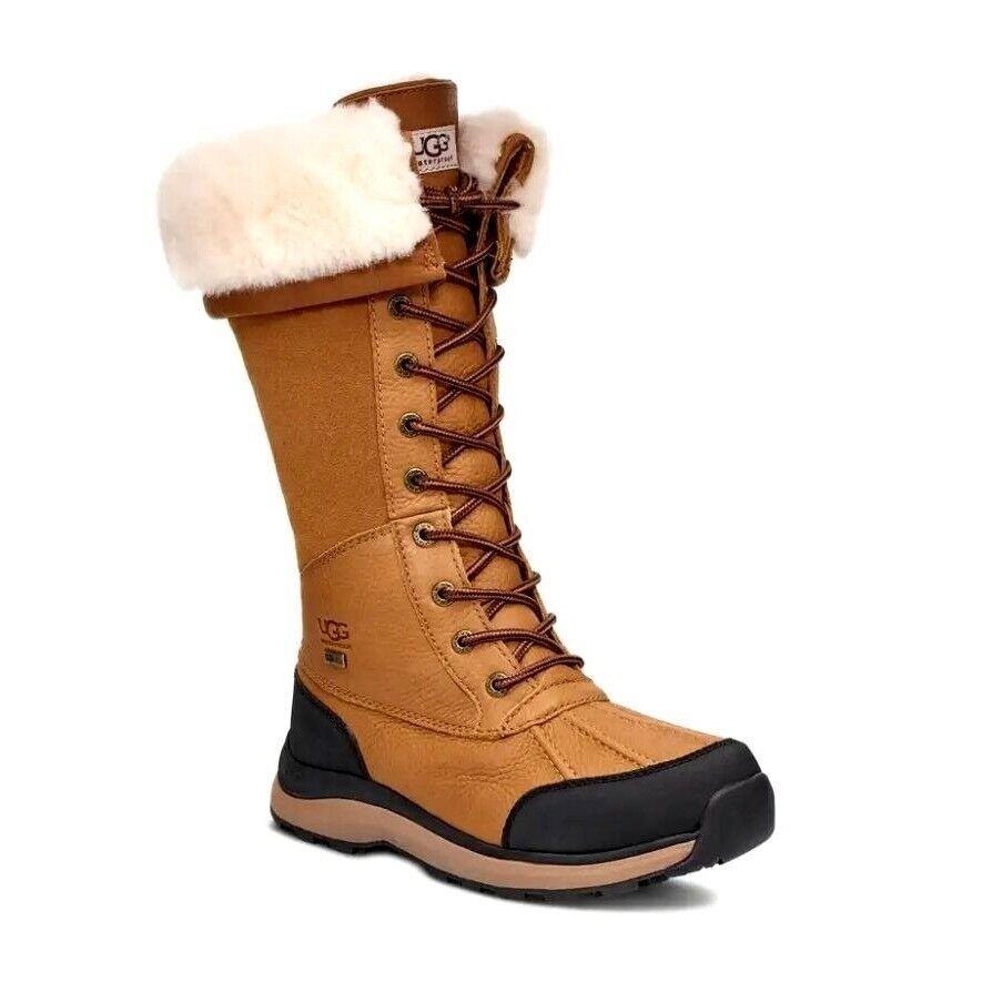 Ugg Adirondack Tall Boot Iii Fur Waterproof Sheepskin Leather Outdoor Shoes 5