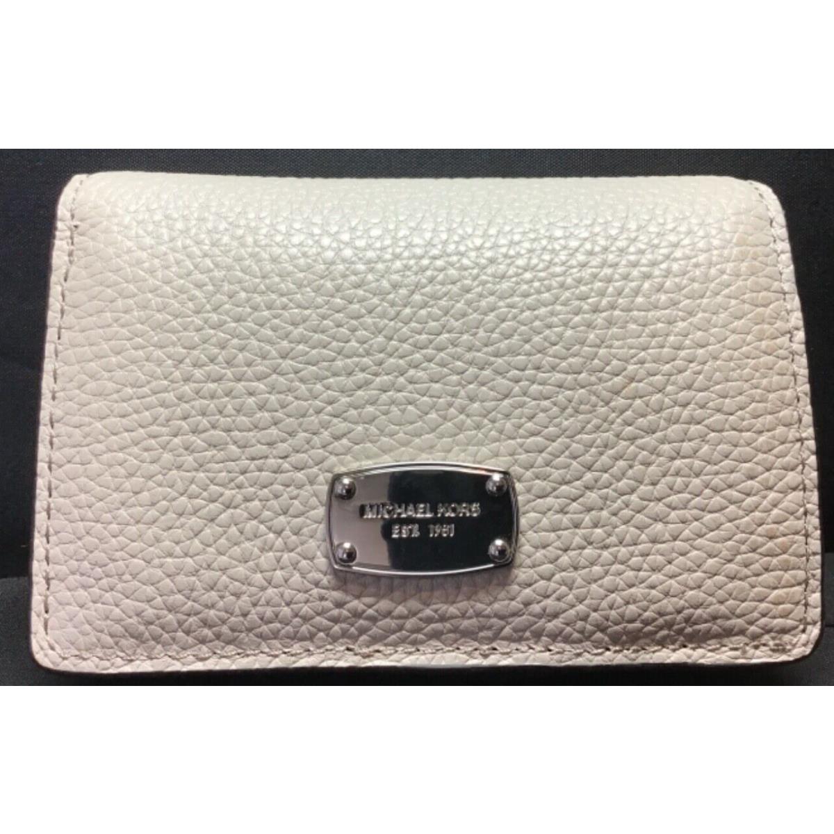 Michael Kors Wallet Jet Set Cement Leather RETAIL-$98 - Michael Kors wallet  - 190049932827 | Fash Brands