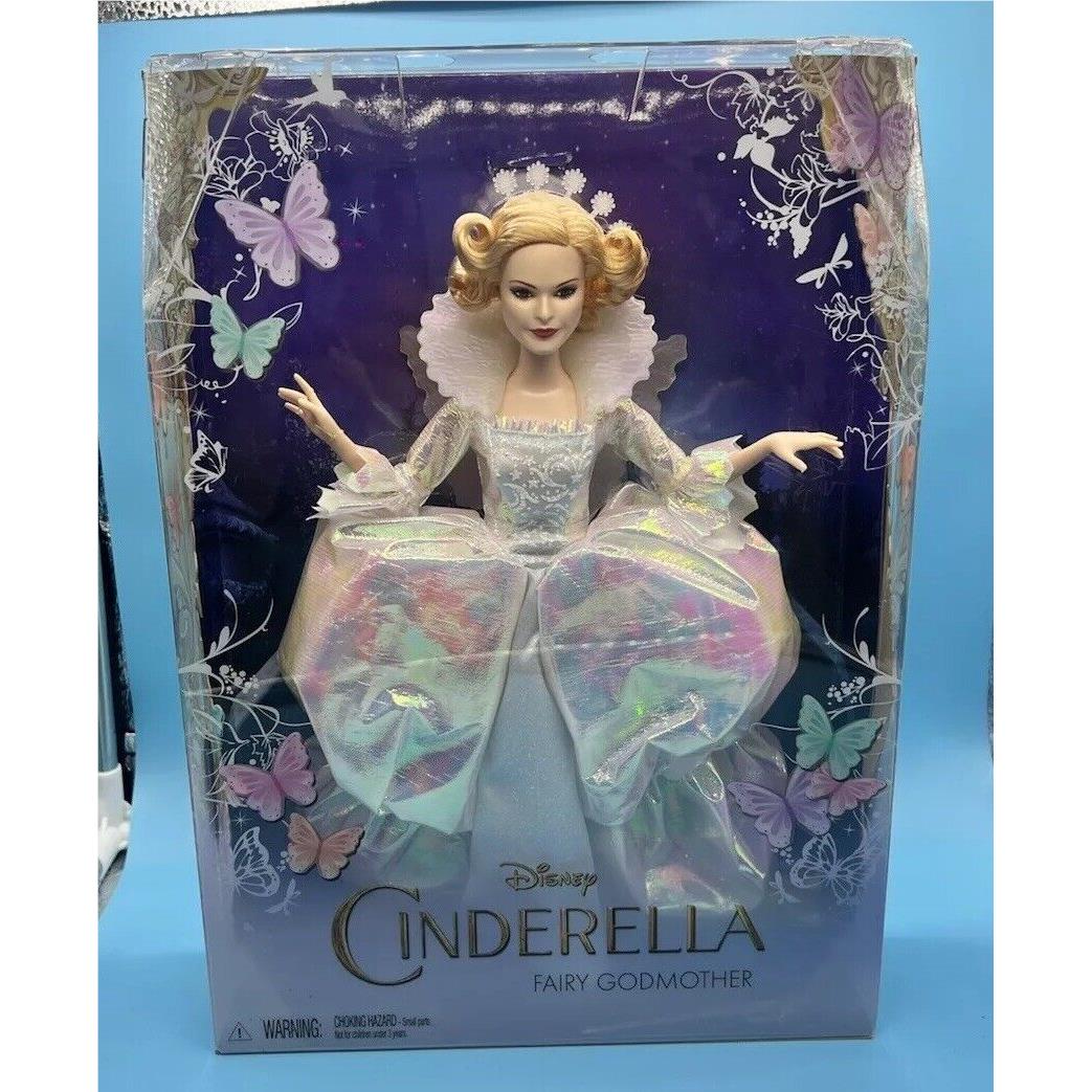 2014 Disney Cinderella Fairy Godmother Doll From The Live Action Movie. Nrfb